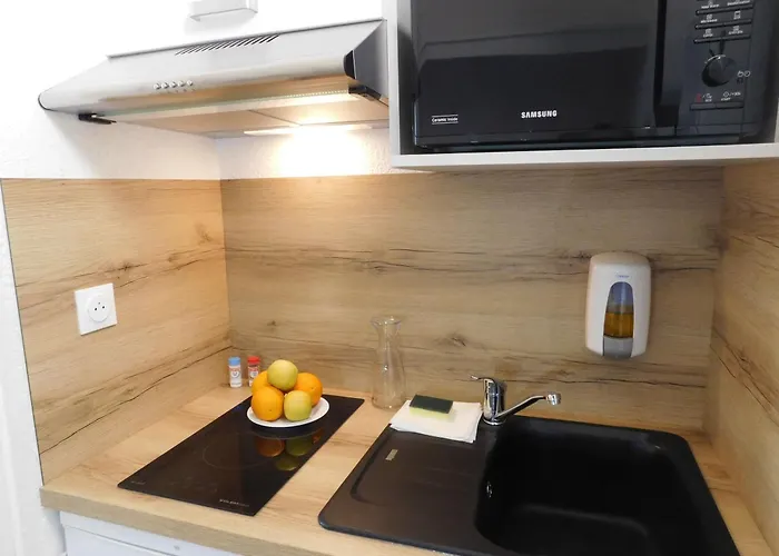 Apart Otel Residence Avec Piscine Face Au Port 200M Plage 3*